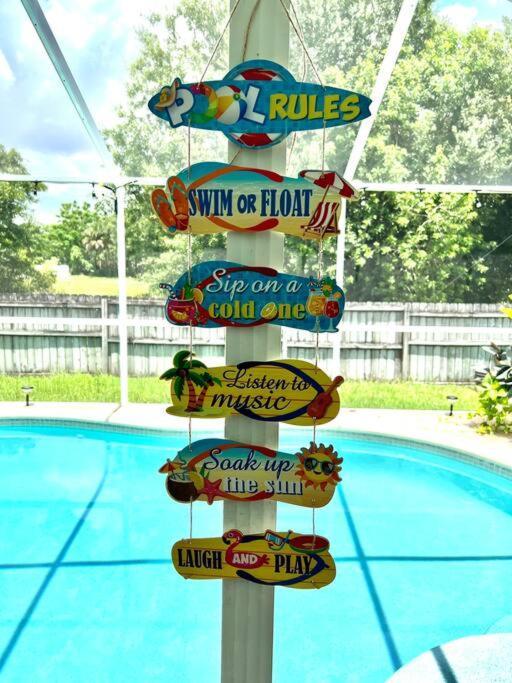 Tampa Getaway Pool House Villa Exterior foto